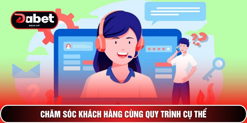 Chăm sóc khách hàng cùng quy trình cụ thể