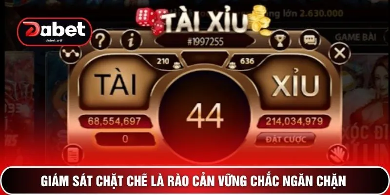 Giám sát chặt chẽ là rào cản vững chắc ngăn chặn 