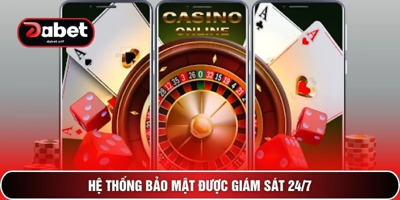 Hệ thống bảo mật được giám sát 24/7