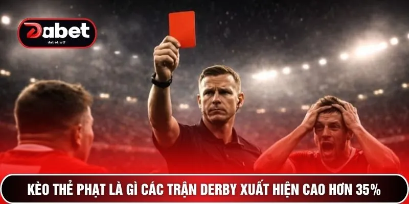 Kèo thẻ phạt là gì các trận derby xuất hiện cao hơn 35%